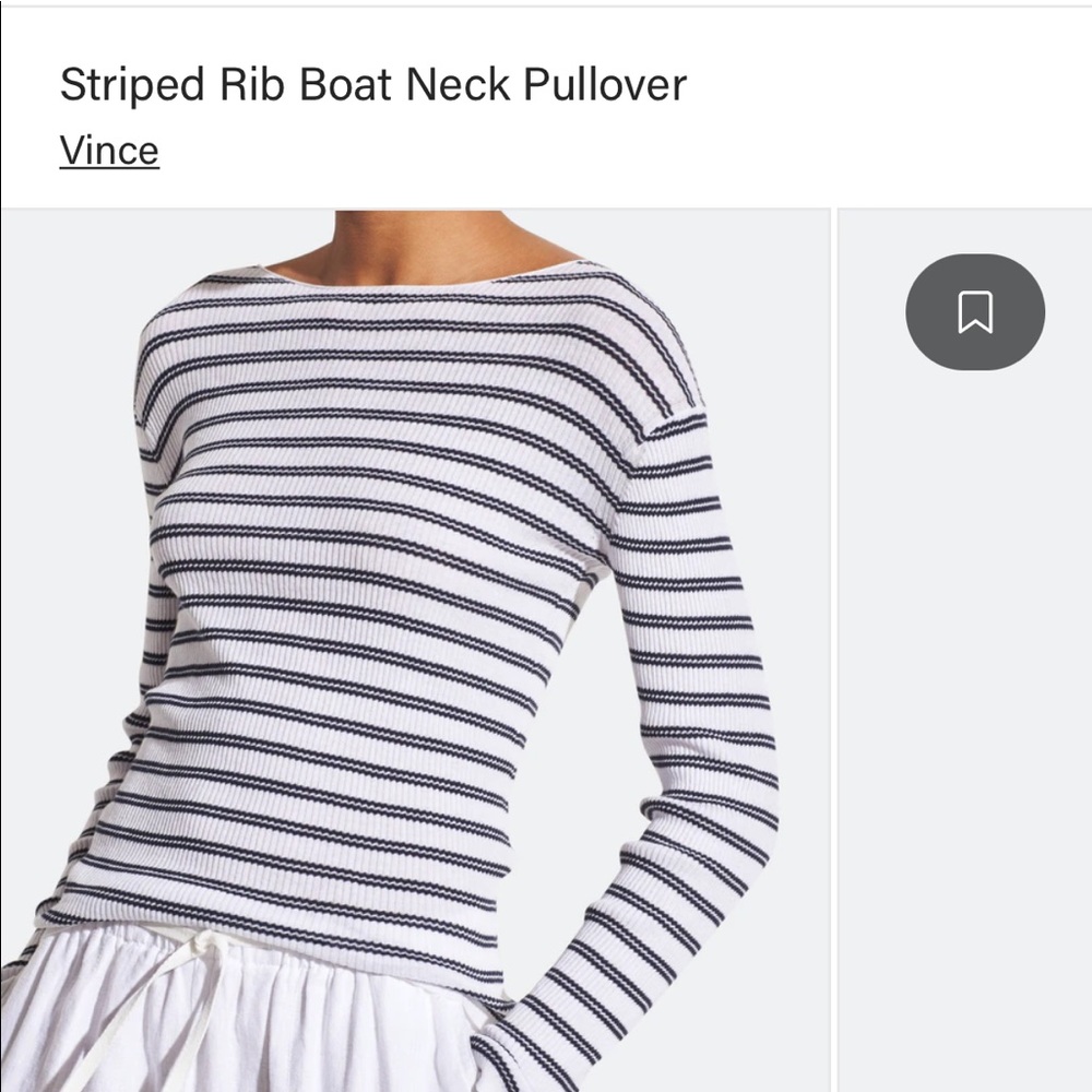 Vince Long sleeves ribbed top